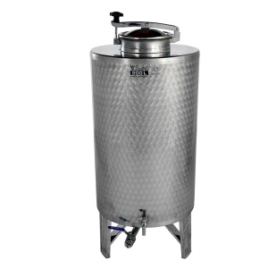 Cisterna inox distilate cu gura de vizitare 100L - ZOTTEL - Img 1