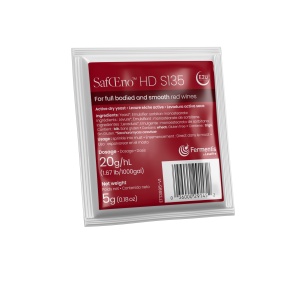 Drojdie pentru fermentarea vinului rosu SafŒno™ HD S135, Fermentis
