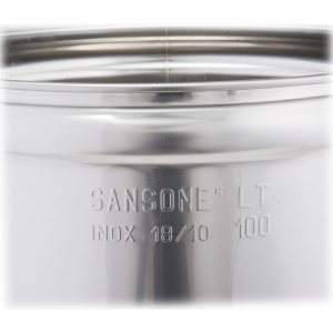 Butoi inox de 500L, finisaj lucios, pentru agheazmă, vin sau alte băuturi, calitate alimentară, Sansone - Img 4