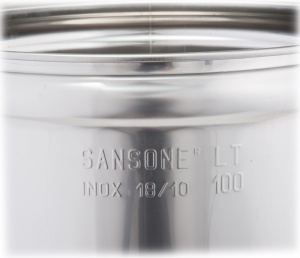 Cisterna inox de 500L, finisaj lucios, pentru agheazmă, vin sau alte băuturi, calitate alimentară, Sansone - Img 4