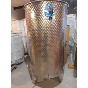 Cisterna inox vin fund inclinat 1000L ARIA S - TOSCANA INOX