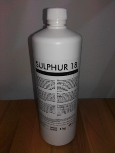 Sulphur 18, flacon 1 kg