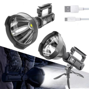 Lanterna puternica, 500 m, cu incarcare USB, si functie PowerBank - Img 2