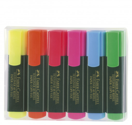 TEXTMARKER SET 6 1548 FABER-CASTELL
