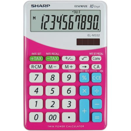 Calculator de birou, 10 digits, SHARP EL-M332BPK