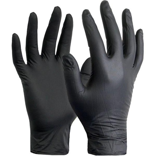 MANUSI NITRIL NEGRE 100 SET XS / S / M / L / XL