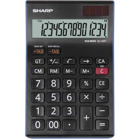 Calculator de birou, 14 digits, SHARP EL-145TBL