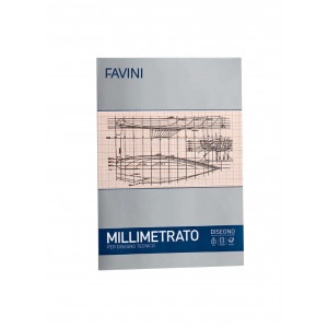 HARTIE MILIMETRICA 80G/MP A4 10 COLI FAVINI A205004