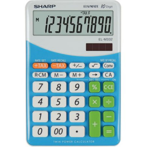 Calculator de birou, 10 digits, SHARP EL-M332BBL