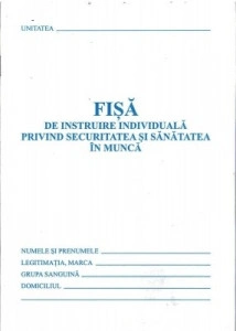 FISA INDIVIDUALA PROTECTIA MUNCII (SSM)