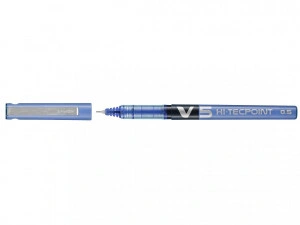 ROLLER 0.5MM V5 ALBASTRU HI-TECPOINT PILOT