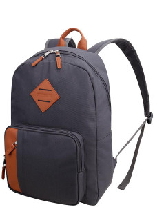 Rucsac scoala BESTLIFE Col-Cake, compartiment tableta si laptop 15.6 inch, gri - Img 2