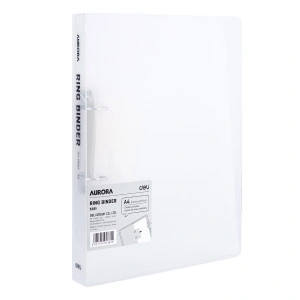 CAIET MECANIC A4 2 INELE 15MM/20MM COP. FLEX. ALB TRANSLUCID DELI