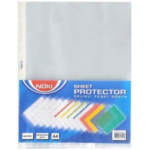 FOLIE PROTECTIE A4 CRISTAL 75 MIC 100/SET NOKI