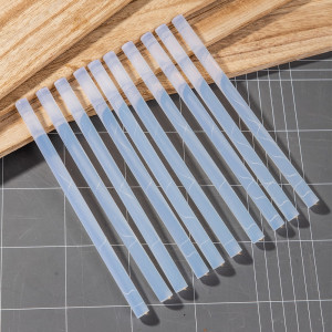 LIPICI TRANSPARENT HOT MELT 11*200MM 10 BUC/SET DELI - Img 3