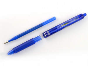 ROLLER 0.7MM ALBASTRU CLICKER FRIXION PILOT - Img 3