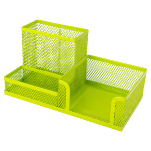SUPORT BIROU 3 COMPARTIMENTE MESH COLOR DELI - Img 3
