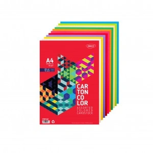 CARTON COLOR CN162 A4 250COLI 10CUL DACO 160G/MP