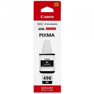 Cartus cerneala Canon GI-490 BK, pigment black, capacitate 135ml