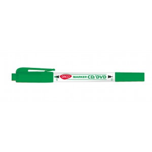 MARKER CD/DVD DOUA CAPETE DACO VERDE MK301