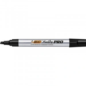 MARKER PERMANENT NEGRU VARF TESIT PRO INDUSTRIAL BIC - Img 2