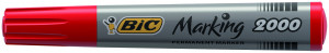 MARKER PERMANENT ROSU VARF ROTUND 2000 BIC - Img 3