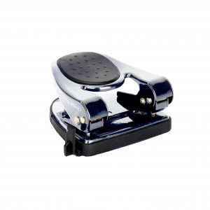 PERFORATOR METAL 40 COLI CU BLOCARE CLAPA, CULOARE NEGRU/GRI