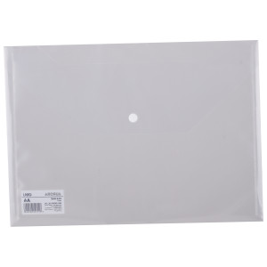 MAPA PLASTIC CU BUTON A4 TRANSPARENTA DELI - Img 2