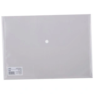 MAPA PLASTIC CU BUTON A4 TRANSPARENTA DELI - Img 2