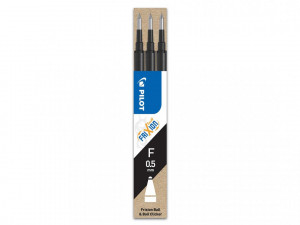 MINA ROLLER 0.5MM NEAGRA 3/SET FRIXION PILOT - Img 1