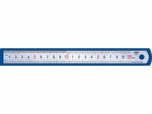 RIGLA METAL 20 CM DELI