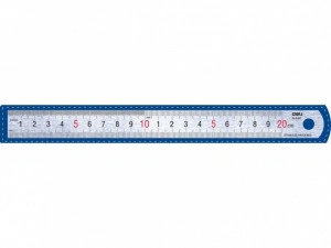 RIGLA METAL 20 CM DELI