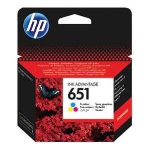 Cartus cerneala HP nr. 651Color C2P11AE