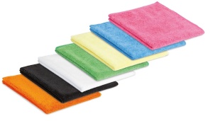 LAVETA MICROFIBRA TESUTA PROFI 40X40 CM 10/SET - Img 2
