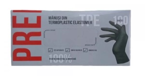 MANUSI NITRIL NEGRE 100 SET XS / S / M / L / XL - Img 2