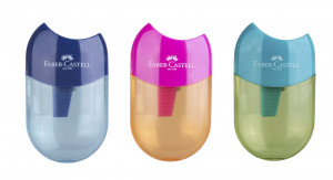 ASCUTITOARE PLASTIC SIMPLA CU CONTAINER APPLE TREND 2019 FABER - Img 1