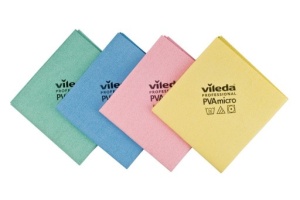 LAVETA PU MICROFIBRA PROFI ROSU/VERDE/ALBASTRU/GALBEN/NEGRU