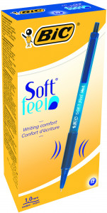 PIX CU MECANISM ALBASTRU SOFT FEEL BIC - Img 2
