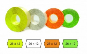 ROLE PRET 26*12 COLORATE