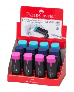ASCUTITOARE PLASTIC SIMPLA CU RADIERA 1877 TREND 2019 FABER-CAST - Img 2