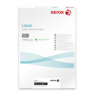 ETICHETE 30/A4 70*29.6MM COLTURI DREPTE 100/TOP XEROX