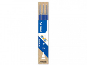 MINA ROLLER 0.5MM ALBASTRA POINT 3/SET FRIXION PILOT - Img 1