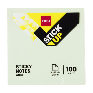 NOTES ADEZIV 76*76MM DIV. CULORI PASTEL DELI - Img 2