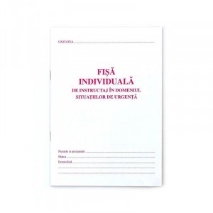 FISA INDIVIDUALA PSI (ISU)