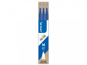 MINA ROLLER 0.7MM ALBASTRA 3/SET FRIXION PILOT - Img 1