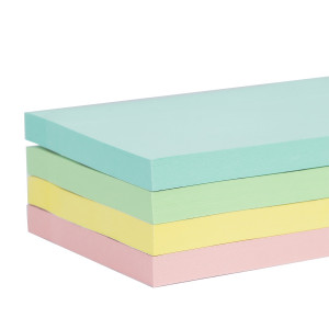 NOTES ADEZIV 76*126MM DIV. CULORI PASTEL POLYBAG DELI - Img 2