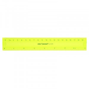 RIGLA 30CM FLEXIBILA COLOR DELI
