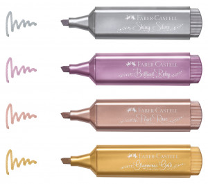 TEXTMARKER SET 4 METALIZAT II FABER-CASTELL - Img 2