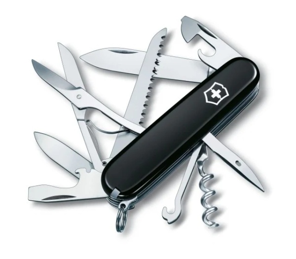 Briceag Victorinox Huntsman, 91 mm, negru 1.3713.3B1 Blister