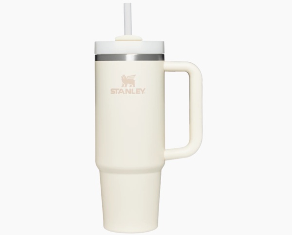 Cana termoizolanta Stanley The Quencher H2.O FlowState Tumbler 0.89L, Cream 2.0 10-10827-891